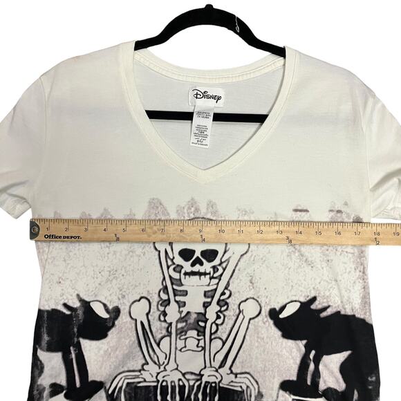 Disney Mickey Mouse Skeleton Dance Shirt Silly Symphony Halloween Size Small - Picture 5 of 6